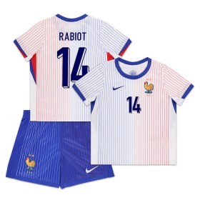 Tenue Enfant France Rabiot 14 Exterieur UEFA Euro 2024 (+ Short)